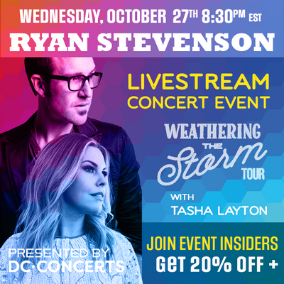 Ryan Stevenson Live in Concert at DC Concerts  in October
